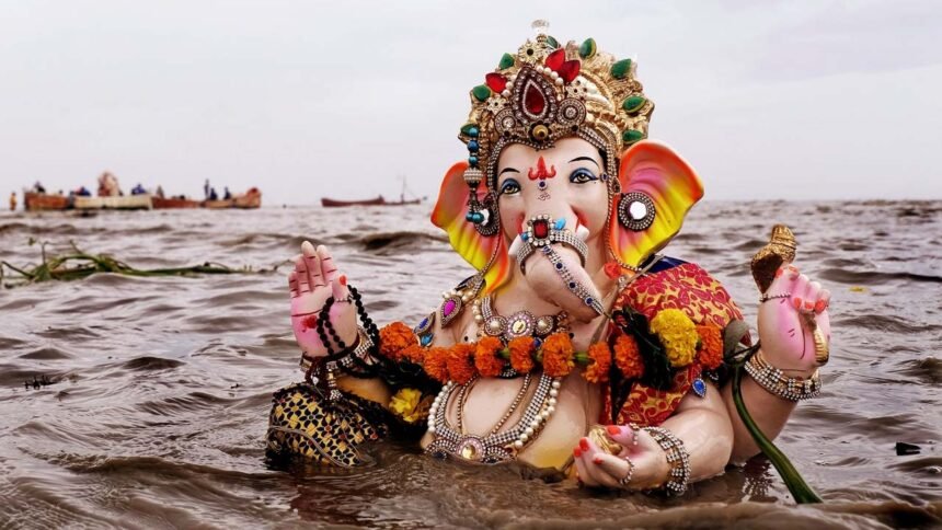 Hyderabad city has established 74 artificial ponds for Ganesha idol immersion