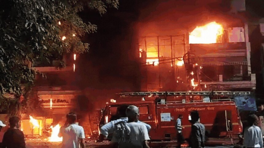 Tragedy strikes as a fire at a Delhi hospital claims the lives of newborn babies