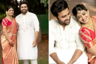 Actor Nara Rohith Gets Engaged to Sireesha Lella