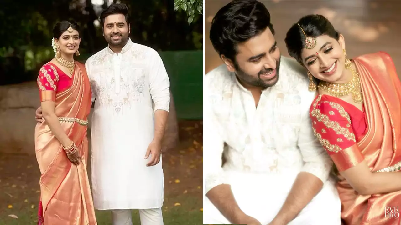 Actor Nara Rohith Gets Engaged to Sireesha Lella