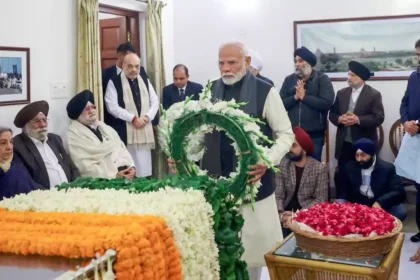 BJP Slams Congress for Playing Politics Over Manmohan Singh Memorial